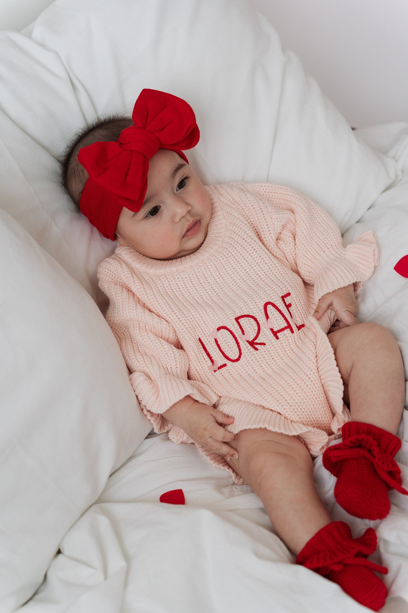 Haarband June | Cherry Red