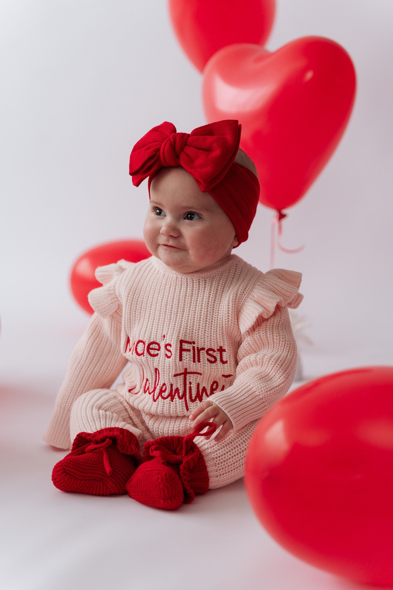 Slofjes Lou | Cherry Red