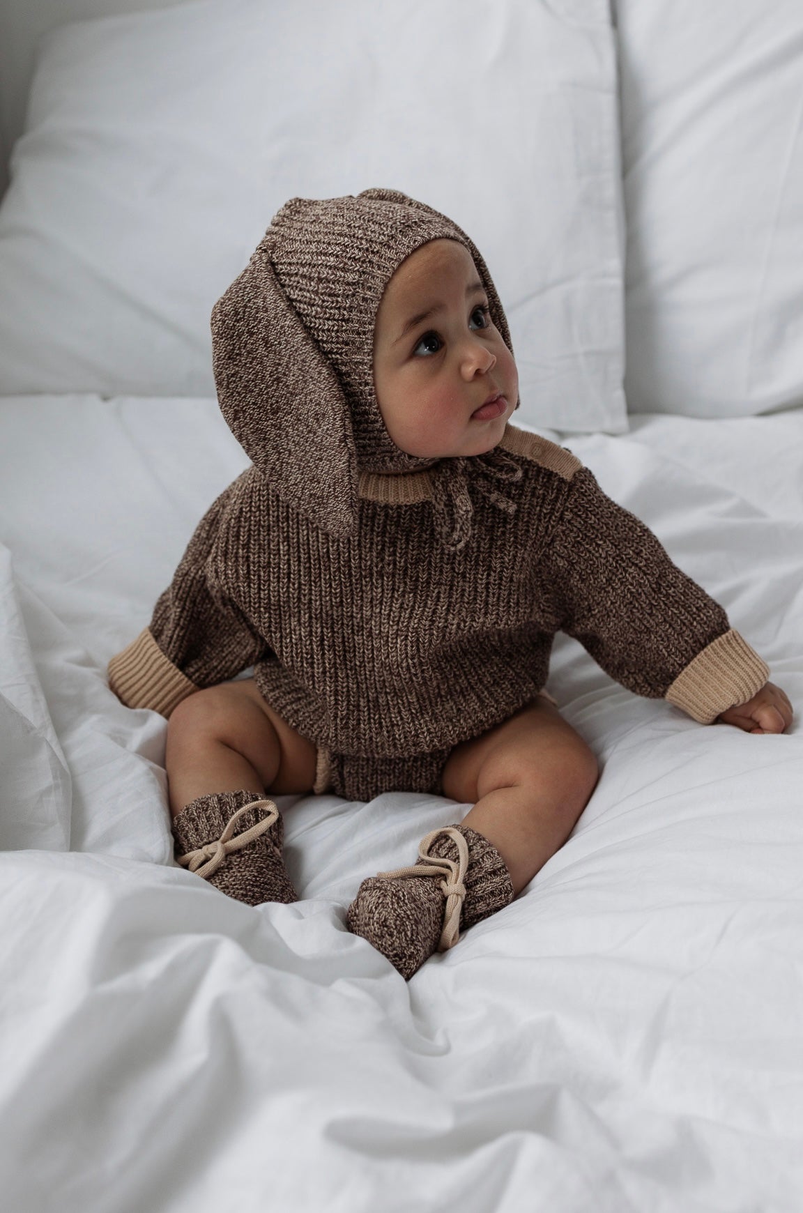 Easter Romper | Brown Sugar