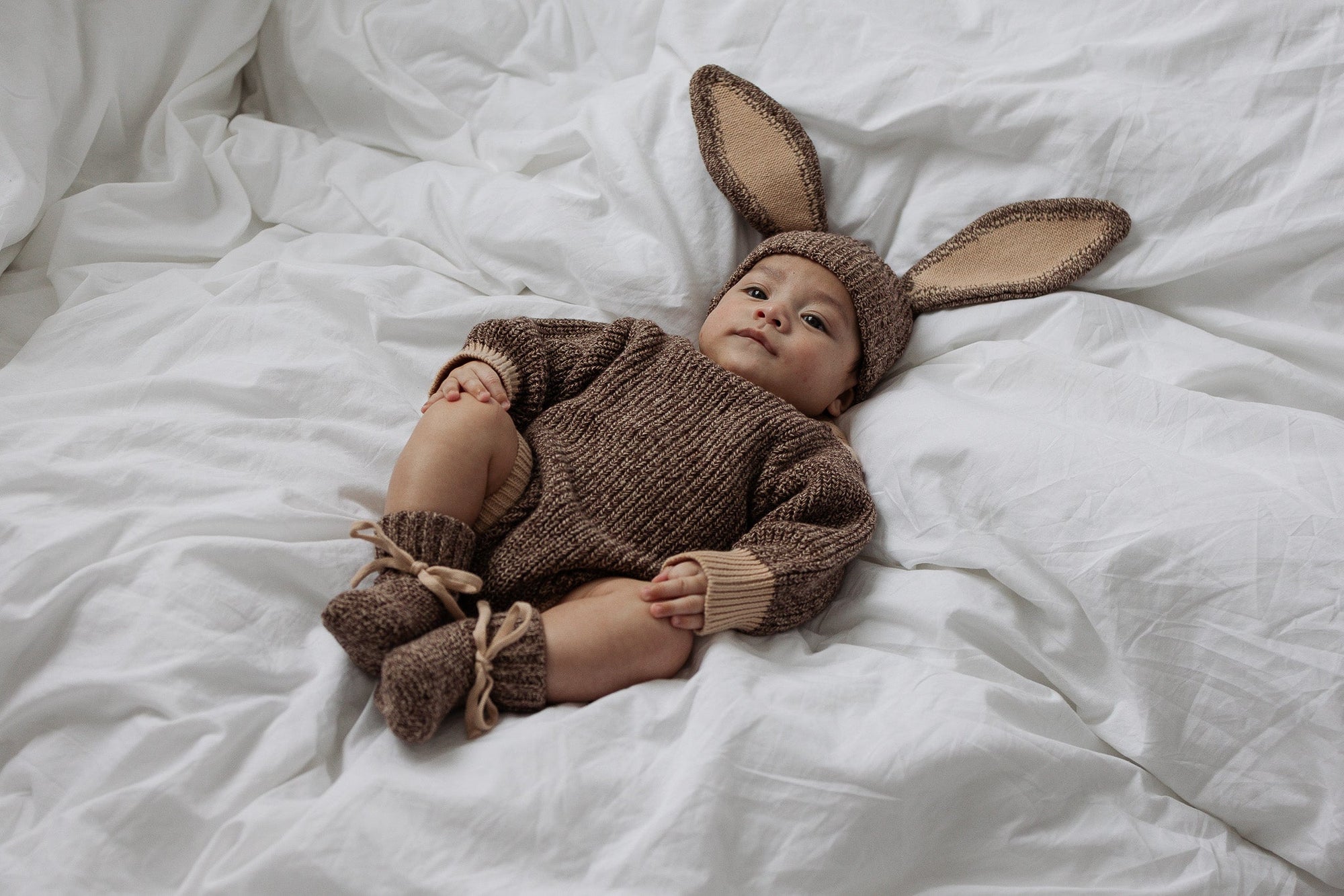 Easter Romper | Brown Sugar