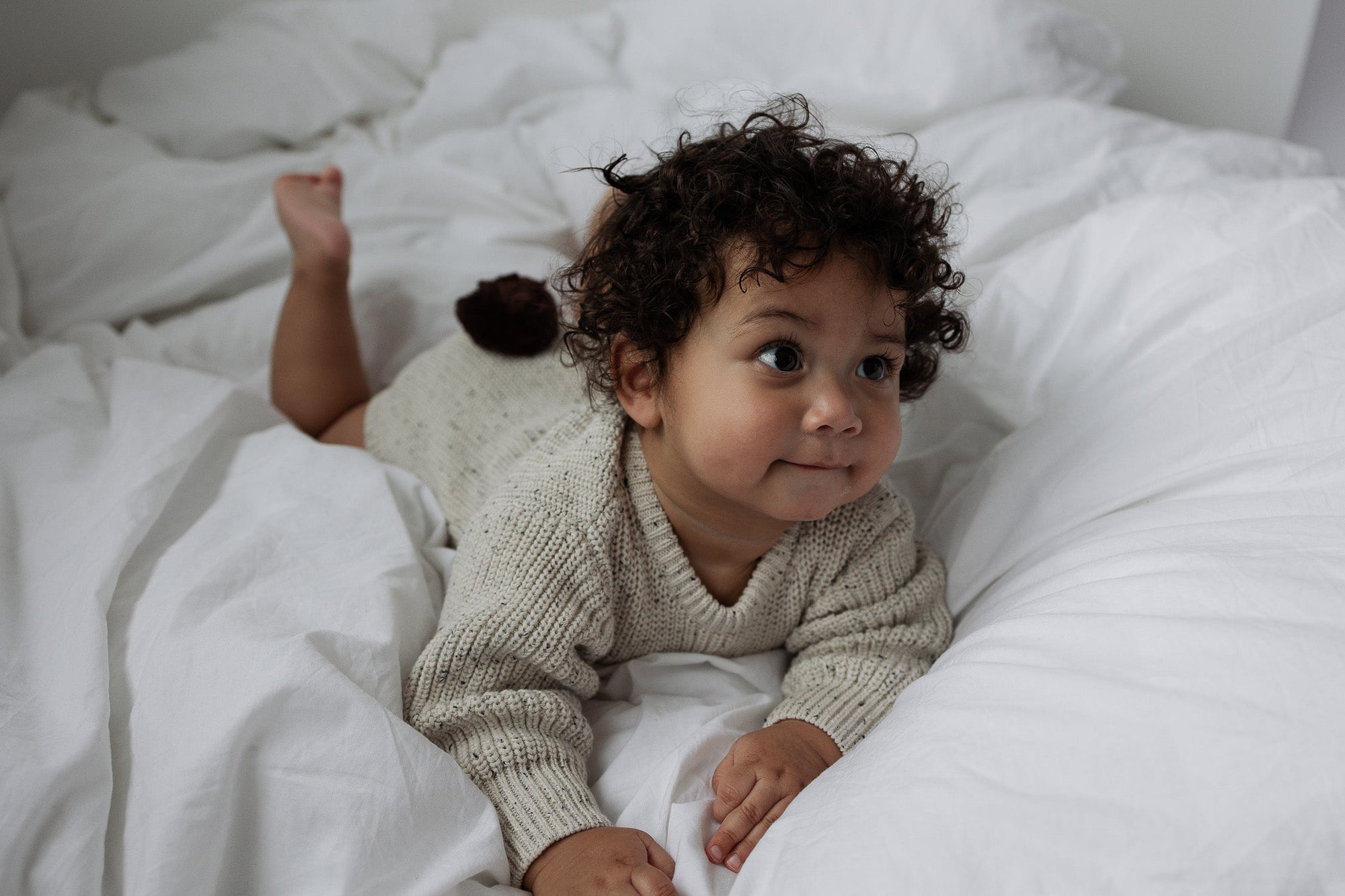 Easter Romper | Pebble Fleck