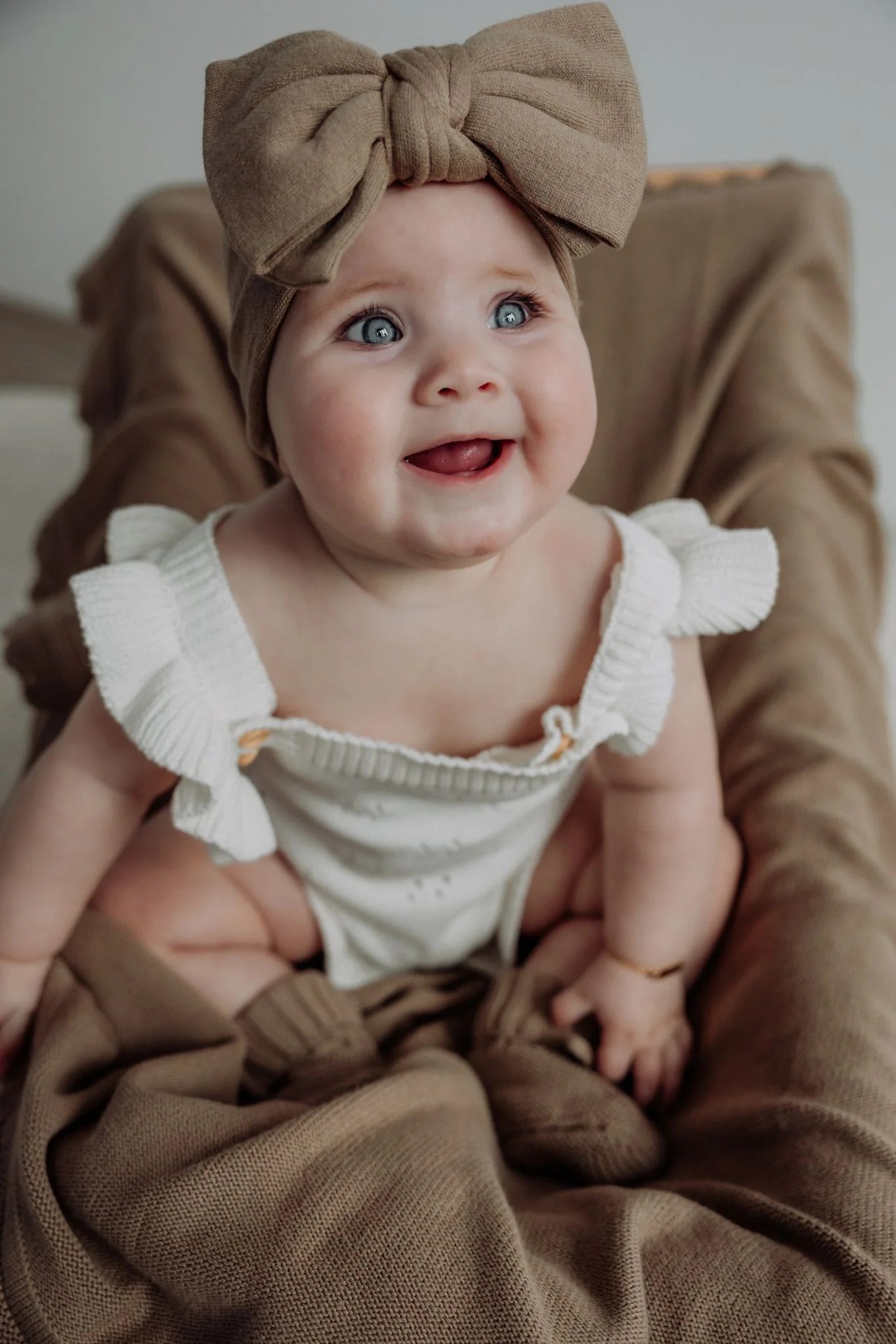 Deken Sita | Warm Taupe