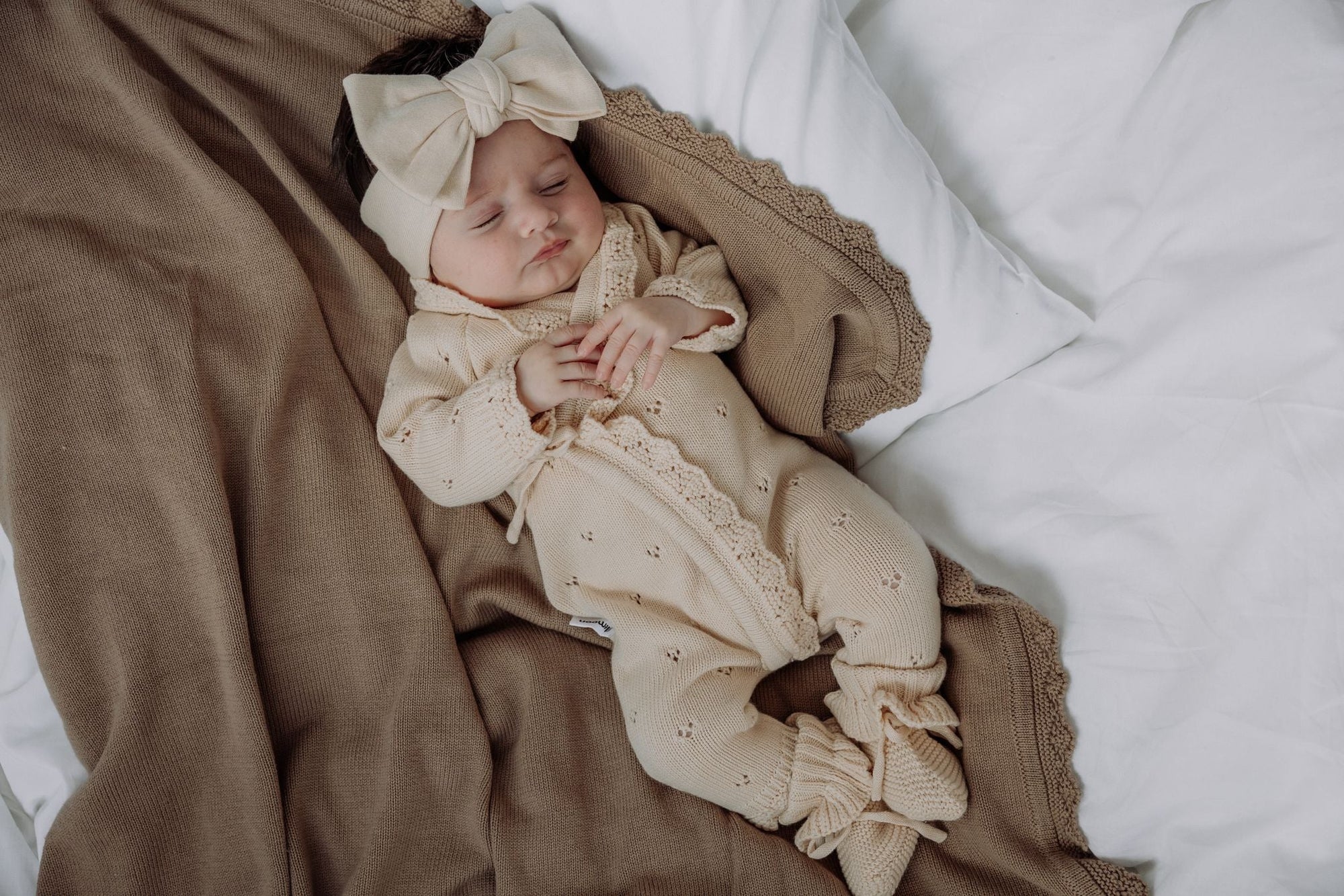 Deken Sita | Warm Taupe