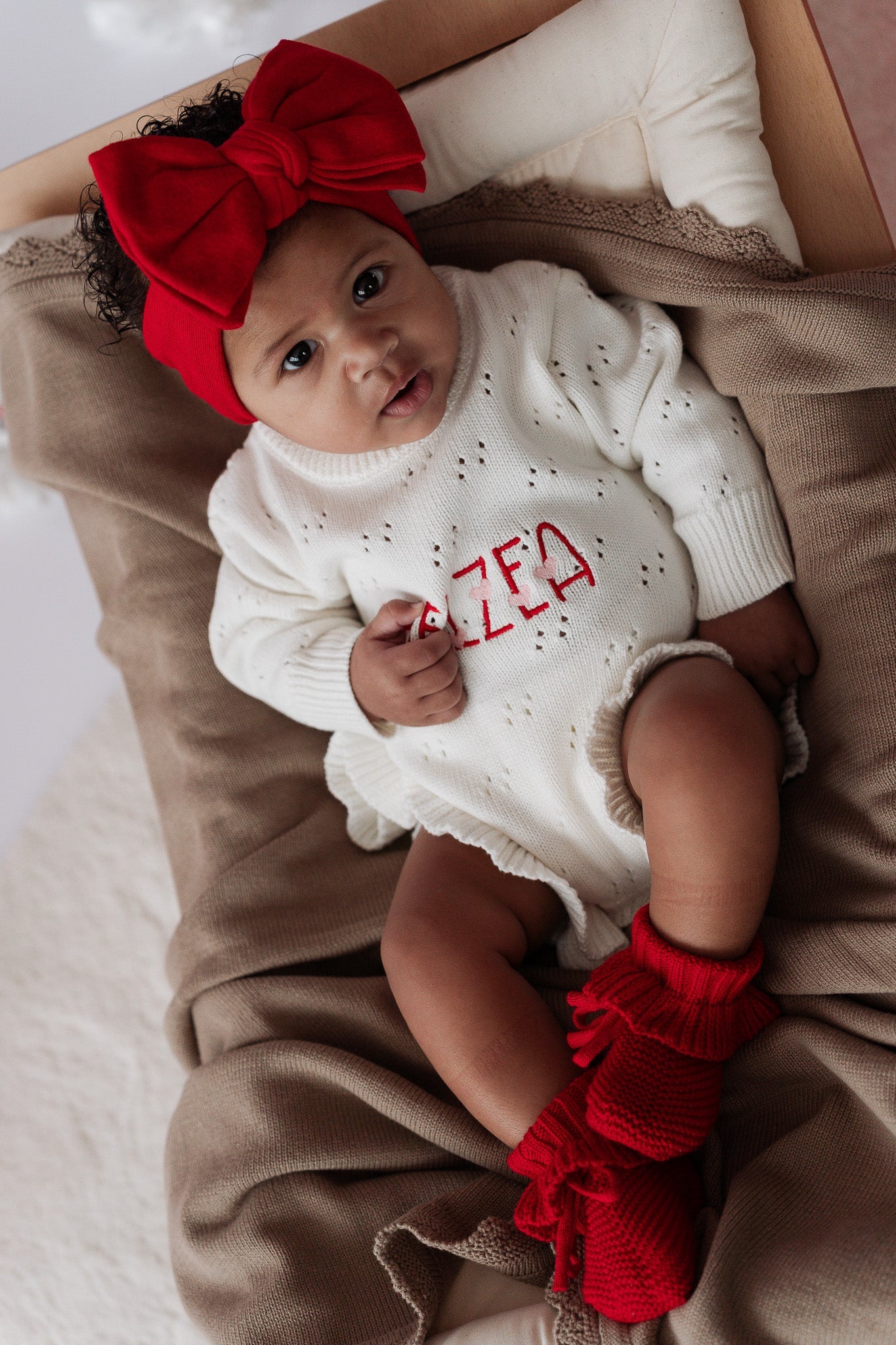 Slofjes Lou | Cherry Red