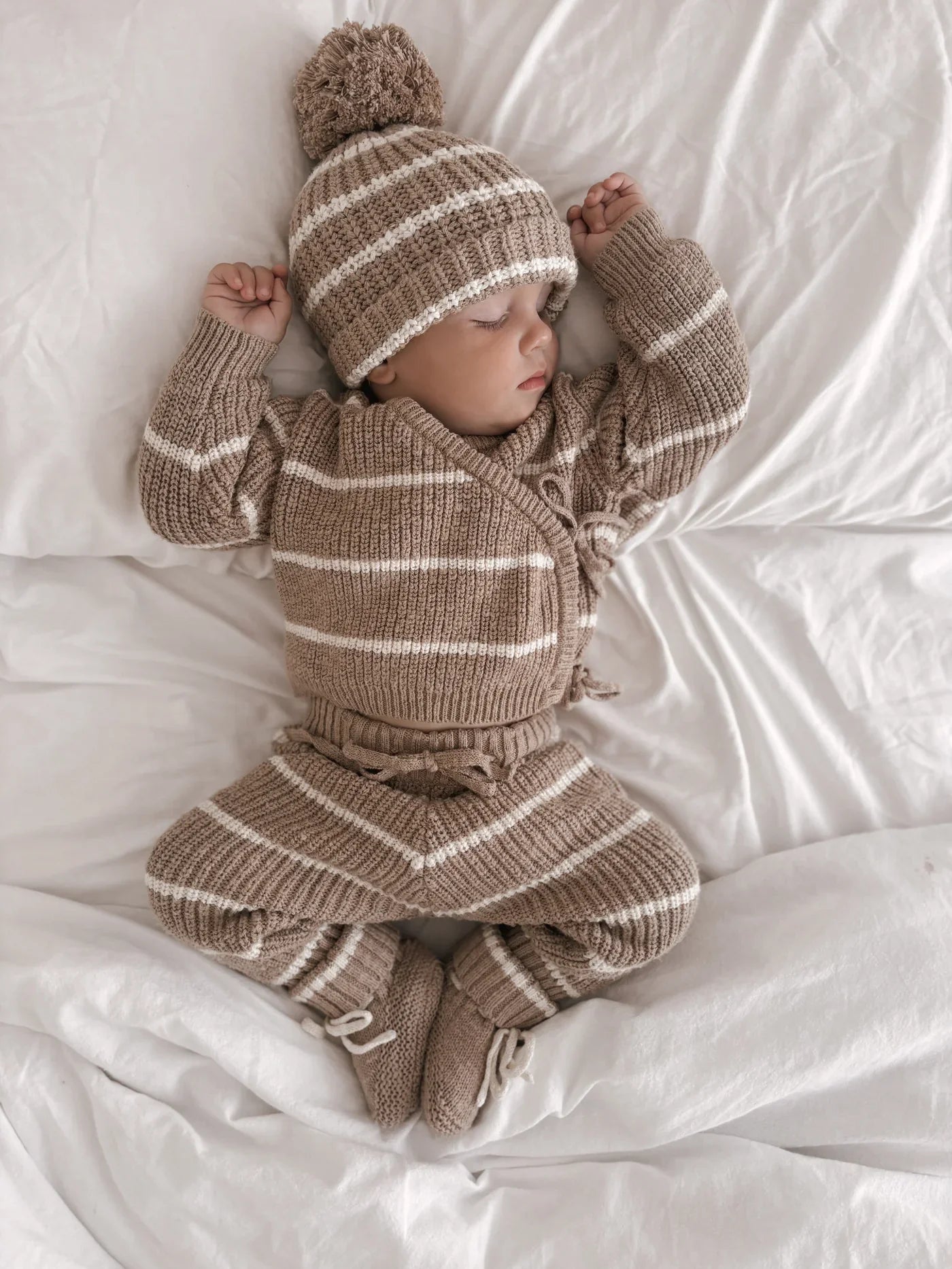 Slofjes Sol | Sand Stripe